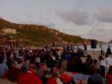 L&rsquo;alba sulla spiaggia